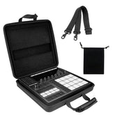 Musiin Premium Velvet Hardshell Case Compatible with Native Instruments Maschine+plus case NI MK3 Cover Drum Controller Analog Device bag with Strap