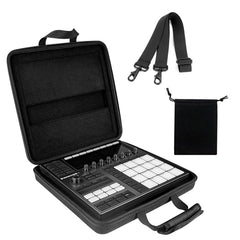 Musiin Premium Velvet Hardshell Case Compatible with Native Instruments Maschine+plus case NI MK3 Cover Drum Controller Analog Device bag with Strap