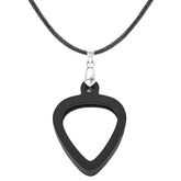 Musiin Guitar Pick Holder Necklace Compatible with Fender Dunlop D'Addario Standard Picks, Double-Sided Universal Design, Easy Access for All Styles