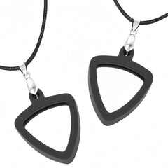 Musiin Guitar Pick Holder Necklace Compatible with Fender Dunlop D'Addario Standard Picks, Double-Sided Universal Design, Easy Access for All Styles