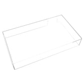 Musiin Premium Acrylic Midi Keyboard dust cover Reserved wire trough, waterproof and dustproof, compatible with AKAI MPK Mini MK3 keyboard protective