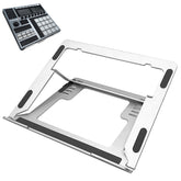 Musiin Drum Controller Foldable Stand Compatible with NI Maschine MK3,Ableton Push3, Akai MPC One+,MPC Live 3,Behringer Mixer lift adjustable,Solid Aluminum Portable Folding Stand for Home Studio