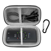Musiin Custom Guitar Audio Interface Carrying Case Compatible with IK Multimedia iRig HD X, iRig 2, iRig HD 2, Teenage Engineering TX-6, EVA Hard Shell Portable Bag with Mesh Pocket