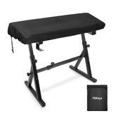 Musiin 76 Keys Piano Keyboard Cover Compatible with MODX M7 KORG Pa5X 76,KRONOS 73,Roland FA-07,and More, Water-Repellent with Adjustable Drawstring and Storage Bag for Outdoor Stage Live Show Protect