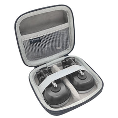 Musiin Custom Wireless Transmitter Case Compatible with Xvive JOYO NUX Guitar transmitter receiver, JOYO MW-1A,Carvin Audio WM5 XLR Mic System and More, Daily Storage Protective