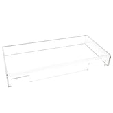 Musiin MIDI Keyboard Controller Acrylic Cover Compatible with Ableton Move, Transparent with Pre-Drilled Cable Management Channels, Dustproof Suitable for Home Studio Desktop Protection