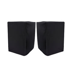 Musiin Studio Monitor Dust Cover Protective Compatible With YAMAHA HS5 Admin Audio T5V KRK Rokit 5 G4 Black 5-Inch Professional Powered Speaker cover(2 packs)