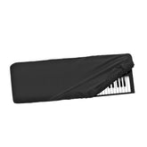 Musiin 61 keys piano keyboard dust cover, compatible with Roland FA-06,V-COMBO VR-09-B,M-Audio Oxygen 61,Behringer Motor 61,Luxury Chinlon Anti-dust & Scratch-proof, Smooth Touch & Custom Fit