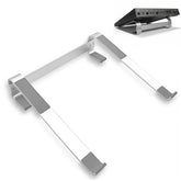 Musiin Aluminum Drum Controller Stand Portable Cooling Stand Compatible with NI Maschine Plus MK3/Ableton Push 3 (Silver)
