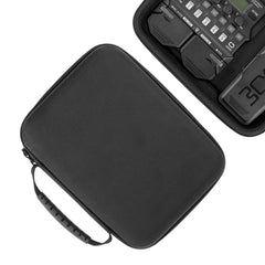 Musiin Premium velvet Hard Case Compatible with Softube Flow Studio, Zoom G1X Four case B1X A1X Guitar Bass Multi-Effects Processor Pedal cover(Black)