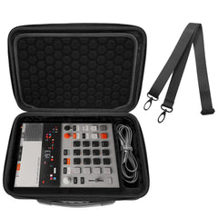 Musiin Audio Sampler Case Compatible with Teenage Engineering EP-133 K.O. II/EP-1320 Medieval Sampler, with Cable Compartment & Top Mesh Pocket, Portable Music Gear Case
