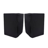 Musiin Home Studio Monitor Dust Cover Compatible With YAMAHA HS8,Adam T7V KRK Rokit 8 G4,JBL 308P Mkll and PreSonus Eris E8 XT Black 8-Inch Professional Protective Powered Speaker cover(2 packs)