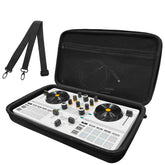 Musiin DJ Controller Case Compatible with Hercules DJControl Mix Ultra, Hard Shell Protection with Dual Zippers, Mesh Pocket & Comfortable Handle for DJ Live Show & Travel (Black)