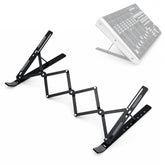 Musiin Music Production Equipment Stand Compatible with Behringer X-TOUCH,Tascam Podcast Station Mixcast 4,Roland MC-707,Adjustable Length, Foldable Design(X-Large)