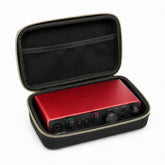 Musiin Custom Case Compatible With Focusrite 2i2 3rd Gen(Gold Tone Edition)