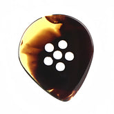 Musiin Premium thick Pick Hand-Made Blade Style Fat Tone for Electric Guitar Bass Acoustic Jazz Blues Guitar(Tortie)