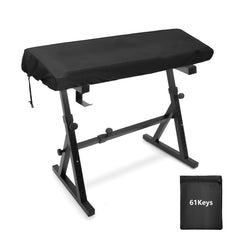Musiin 61 Keys Piano Keyboard Cover Compatible with Nord Electro 6 HP, KORG NAUTILUS 61,MODX M6, and More, Water-Repellent with Adjustable Drawstring and Storage Bag Outdoor Stage Live Show Protect