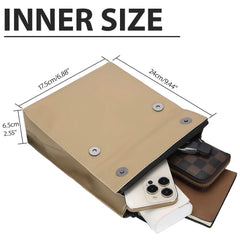 Musiin Daily Commuter Bag Compatible with Most Headphone Sony WH-1000XM6, Bose QC Ultra, B&W Px7 S3, Sennheiser Momentum 4, Lightweight Shoulder Bag for Work, Travel, and City Life