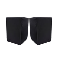 Musiin Studio Monitor Dust Cover Protective Compatible With YAMAHA HS5 Black 5-Inch Professional Powered Speaker cover(2 packs)