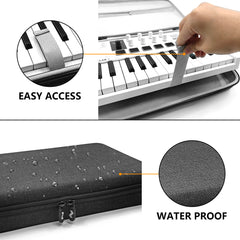 Musiin Premium Velvet Midi Keyboard Case Compatible with Arturia MiniLab 3