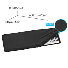 Musiin Premium Chinlon Keyboard Dust Cover - Compatible with V-COMBO VR-730 PSR-EW425,provides full-coverage protection