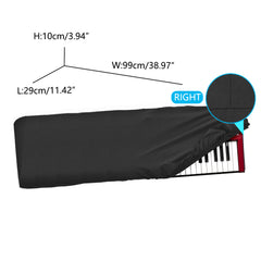 Musiin Pro Shield: Ultimate Stretch-fit Chinlon Keyboard Cover - Water & Dust Resistant, Compatible with Nord Wave 2 Keyboard