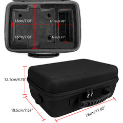 Musiin Vocal Performer Case Compatible with Boss VE-500 Vocal Effects, RC-500 Loop Station storage,Comfort Handle and Adjustable Shoulder Strap for Performance, Practice and Portable Shockproof