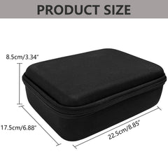 Musiin Custom Audio Interface Case Compatible with Apogee Symphony Desktop, EVA Hard Shell with Dual Zippers, Mesh Pocket & Handle, Protective Storage for Studio Recording, Live Show & Travel Bag