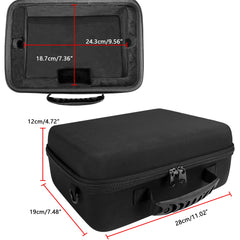 Musiin Audio Interface Case Compatible with Universal Audio Apollo x4 Gen 2 Essentials with Strap UA Apollo x4 Heritage Edition daily protection