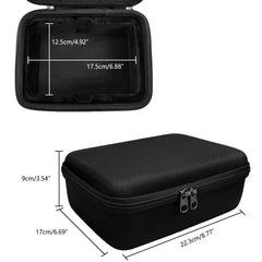Audio Interface Carrying Case, Compatible with Audient iD14/iD4 MK2 / Stream OTG, Soft Lining with Groove Fit, Mesh Pocket for Cables and Accessories, Ideal for Studio Recording and Travel Use