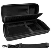 Musiin Premium DJ Controller Case Compatible with NI TRAKTOR X1 MK3,F1,Z1 Smooth Double Zippers, Soft Mesh Pocket, Hard Shell Carrying Case with Strap Ideal for Studio Storage and Outdoor Performance