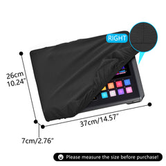 Musiin Home Studio Mixer Cover Compatible with Behringer X-TOUCH COMPACT,Tascam Podcast Station Mixcast 4 Stretchable Chinlon