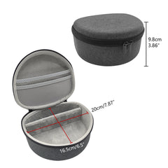 Musiin Professional Over-Ear Monitor Headphone Hard Case - Compatible with Sony MDR7506,WH-1000XM4 Marshall Mid ANC and More - Dark Grey Ant Pattern Shell with Light Grey Velvet Interior