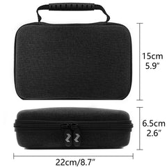 Musiin Sampler Synthesizer Case compatible with Roland AIRA Compact P-6, S-1, T-8, J-6, E-4. Dual zipper design, with mesh pockets and velvet lining. Portable, handheld storage bag(Grey)