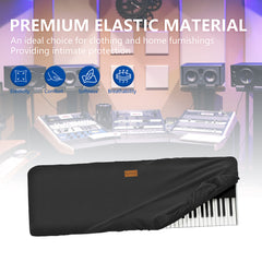 Musiin 76 Key Piano Keyboard Cover Compatible with KORG Pa4X ORIENTAL 76