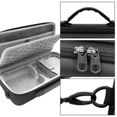 Musiin Premium Mac Case with Straps in Ultimate Protection Compatible with 2024 Mac Mini M4/Mac Mini M4 Pro Case, Travel-Ready for Magic Mouse, Magic Keyboard, Magic Trackpad and Accessories.