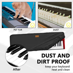 Musiin Oremium 88 Key Piano Keyboard Cover Compatible with Yamaha MODX M8