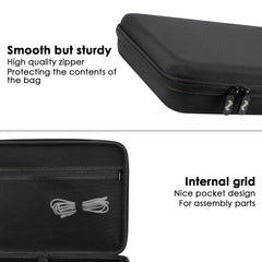 Musiin Premium Velvet MIDI Keyboard Controller Case Compatible with Arturia MiniLab 3, MiniLab MkII, MPK Mini MK4, 25-Key Synthesizer, Portable Protective Cover Bag with Shoulder Strap