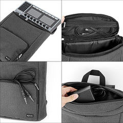 Musiin Audio Workstation Backpack Compatible with NI Maschine+,Ableton Push3,AKAI MPC One+,Line 6 Helix Stadiu,Elektron Tonverk, Launch Control XL MK3 Ultimate Protection for Device and Cover