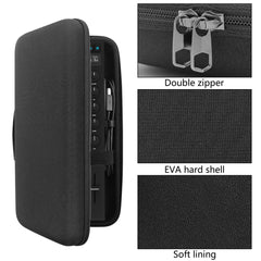 Musiin High-performance black hardshell case, designed for compatible Native Instruments TRAKTOR Z1 MK3, F1 and X1 controllers, provides protection and convenient carrying for safe and easy travel