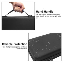 Musiin High-performance black hardshell case, designed for compatible Native Instruments TRAKTOR Z1 MK3, F1 and X1 controllers, provides protection and convenient carrying for safe and easy travel