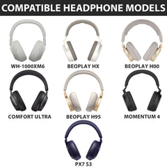 Musiin Daily Commuter Bag Compatible with Most Headphone Sony WH-1000XM6, Bose QC Ultra, B&W Px7 S3, Sennheiser Momentum 4, Lightweight Shoulder Bag for Work, Travel, and City Life