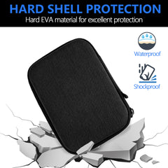 Musiin Guitar Pick Holder Case is compatible with Fender Dunlop D'Addario Guitar Accessories, stores guitar string racks and various sizes of pick storage boxes(Dark Grey)