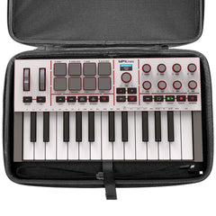 Musiin Premium Velvet MIDI Keyboard Controller Case Compatible with Arturia MiniLab 3, MiniLab MkII, MPK Mini MK4, 25-Key Synthesizer, Portable Protective Cover Bag with Shoulder Strap