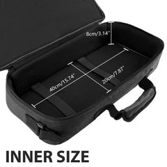 Musiin Audio Device Commute Bag Compatible with Boss GX-10,Akai Mini IV