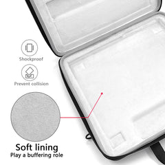 Musiin Premium Velvet Hardshell Case Compatible with Native Instruments Maschine+plus case NI MK3 Cover Drum Controller Analog Device bag with Strap