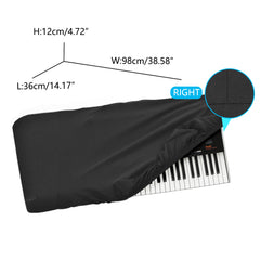 Musiin Pro Shield: Ultimate Stretch-fit Chinlon Keyboard Cover - Water & Dust Resistant, Compatible with Pa4X ORIENTAL 61 keys Pa4X 61 keys