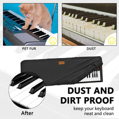 Musiin 61 Key Synthesizer Cover Compatible with Roland XPS-30,FANTOM-06