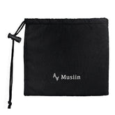 Musiin Microphone Storage Drawstring Bag Compatible with Sennheiser MK4, AKG C214, AT4040, Rode NT1-A, Lewitt LCT 440 PURE, Shure KSM32 Soft and portable, suitable for small electronic accessories