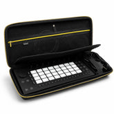 Musiin Production Stations Case Compatible with Ableton Move Arturia MicroLab MK3, Gold Zipper, Built-in Mesh Pocket, Cable Compartment, Fixed Design for Travel and Live Sets(Gold Tone Edition)